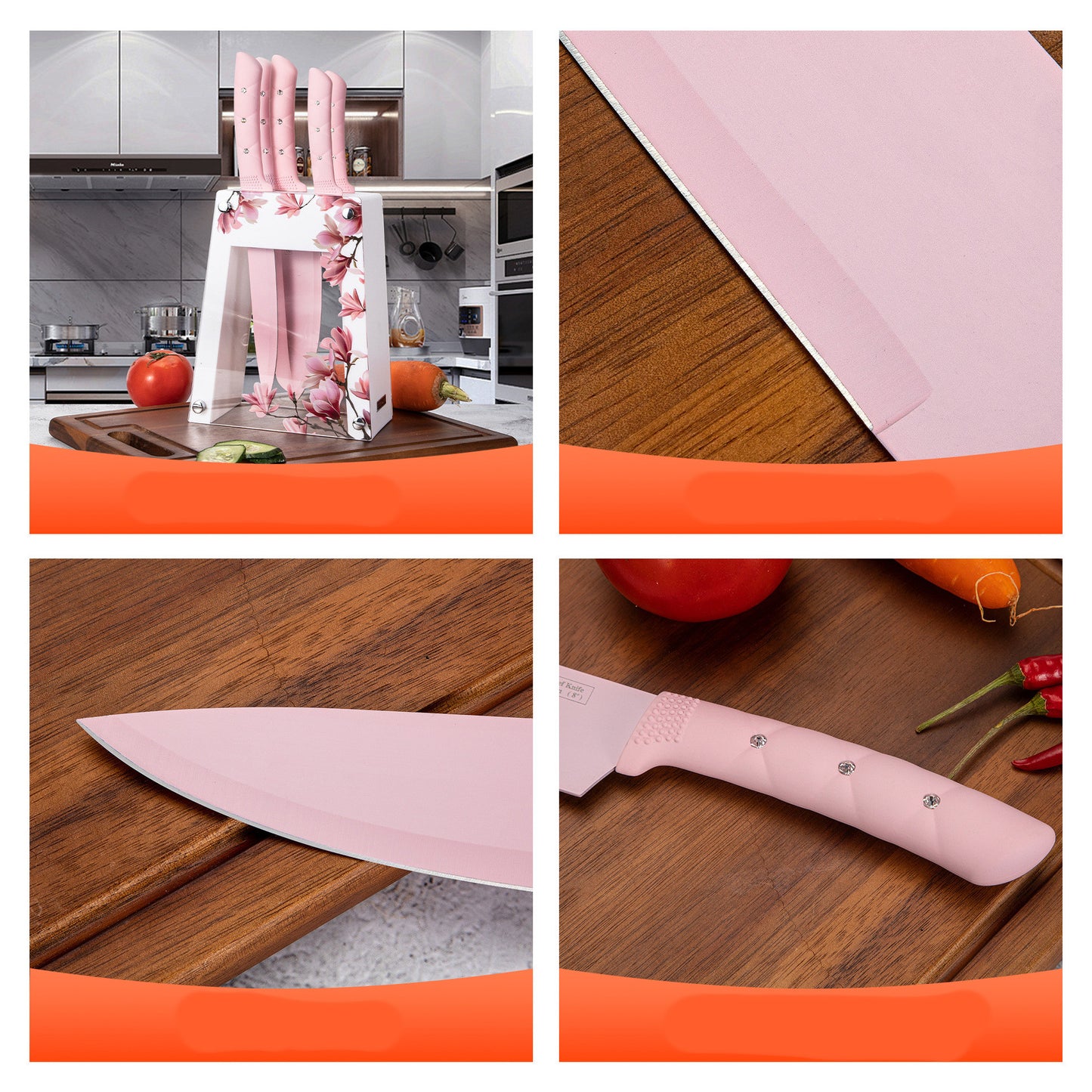 Stainless Steel Kitchen Knife Set