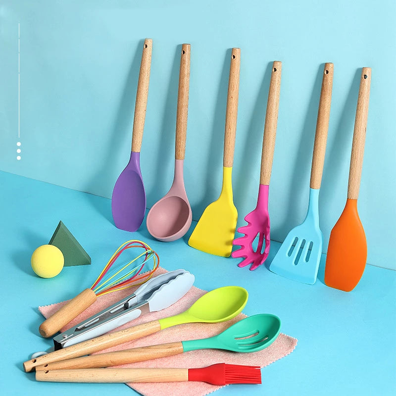 Silicone Cooking Utensils Set