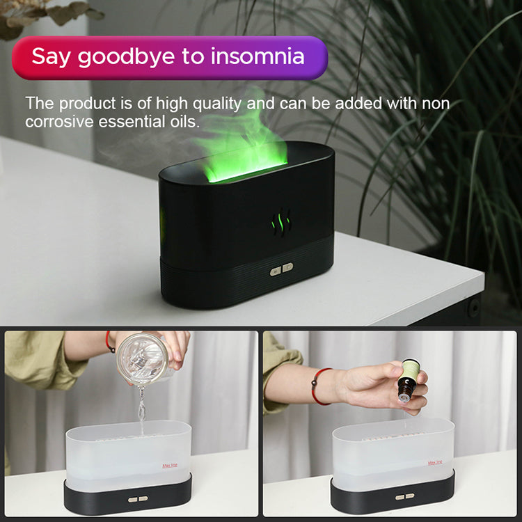 Ultrasonic Flame Humidifier