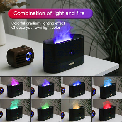 Ultrasonic Flame Humidifier