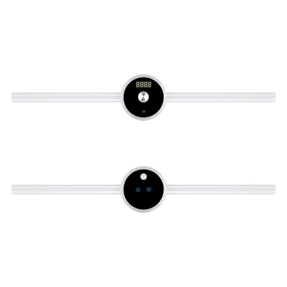 Smart Cabinet Light Clock Timing Sensor Light Removable LED Wardrobe Light Human Body Sensor Light