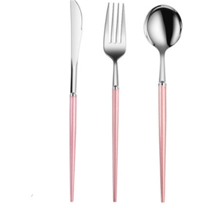 Stainless Steel Knife And Fork Set