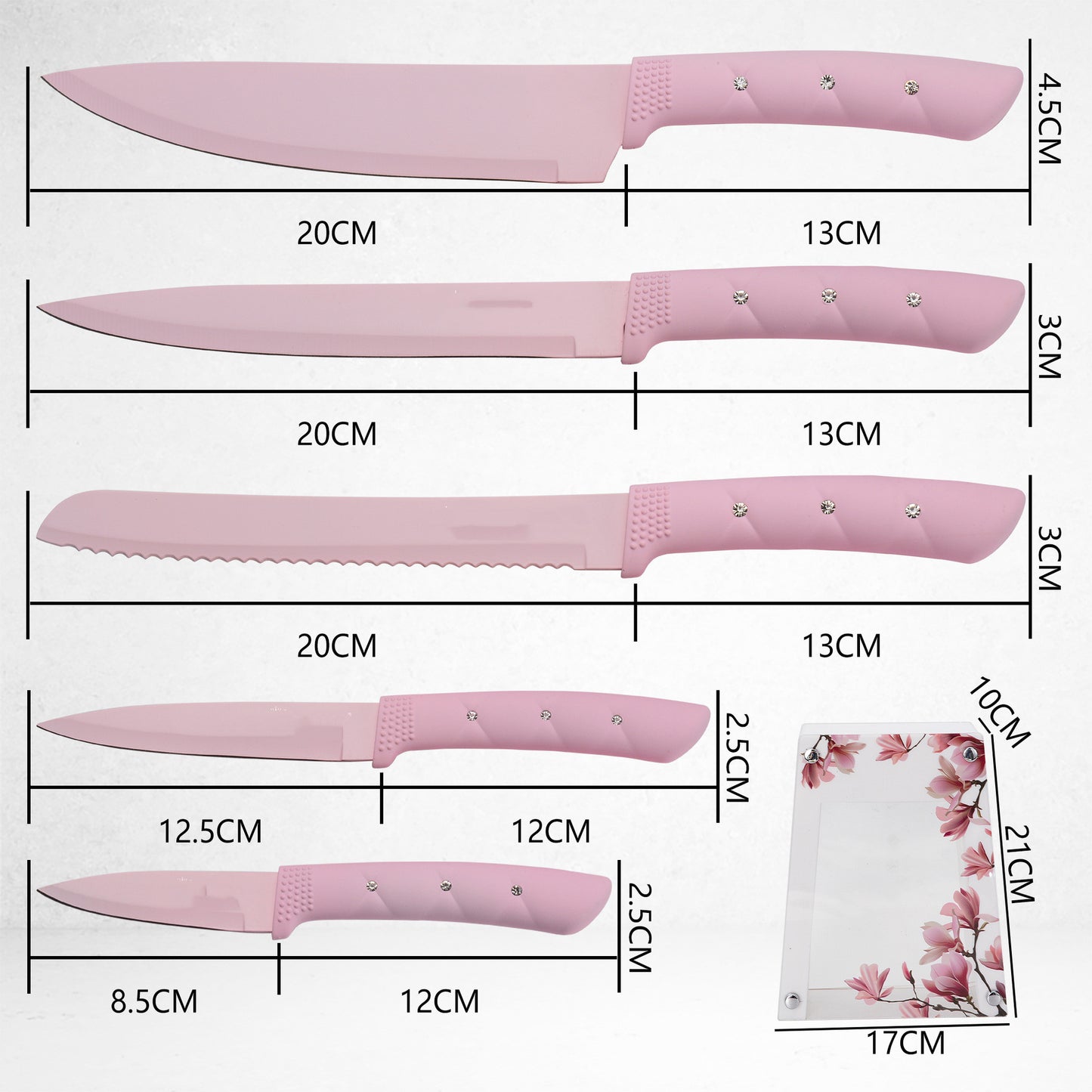Stainless Steel Kitchen Knife Set