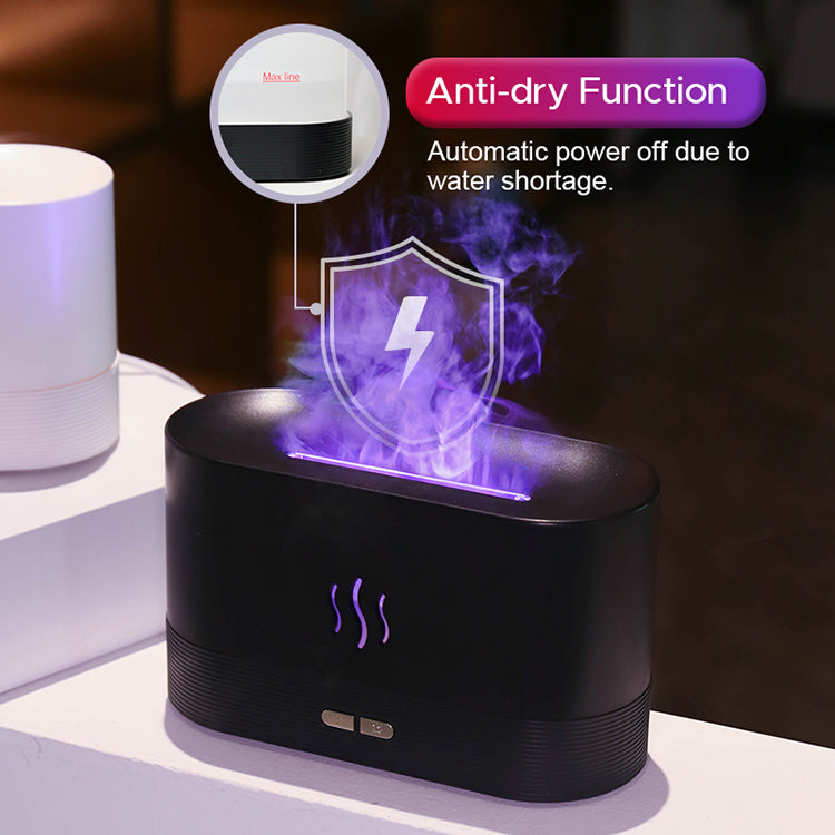 Ultrasonic Flame Humidifier