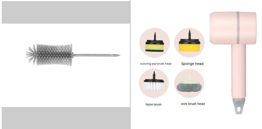 Electric Rechargeable Cleaning Brush