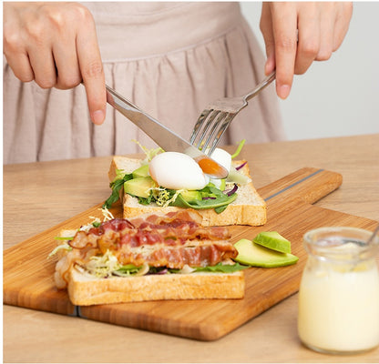 Foldable Bamboo Cutting Board