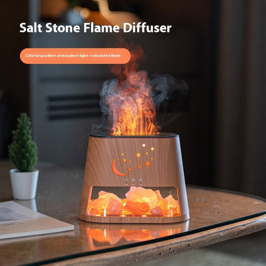 USB Colorful Flame Aroma Diffuser