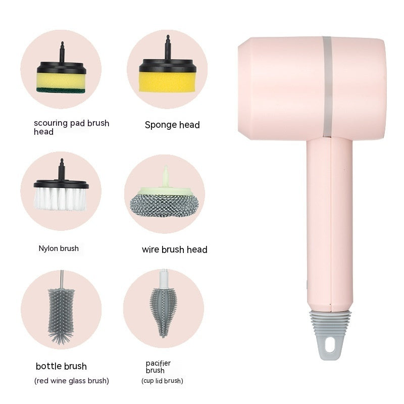 USB Rechargeable Cleaning Brush